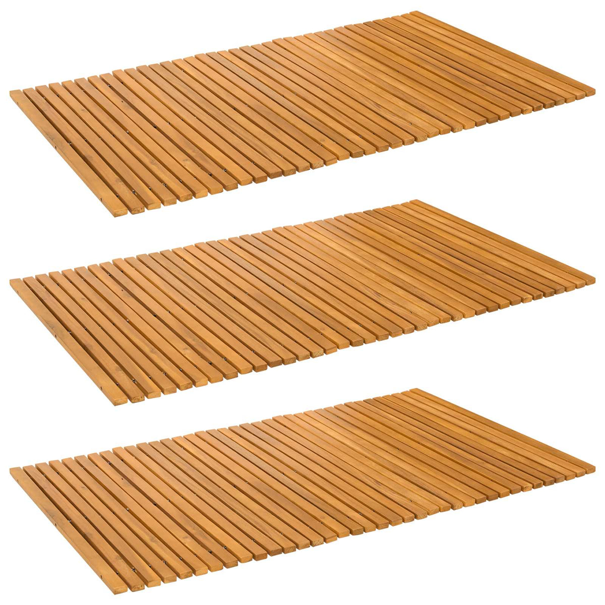Badmat 3 St Naturel Massief Acaciahout